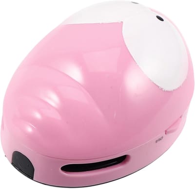 Mini Bureaustofzuiger - Kruimeldief Bureau - Werkplek Schoonhouden - Stil Werking - 11 x 11 x 11 cm - Roze