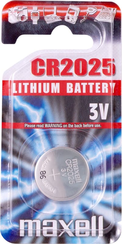 Batterij Maxell 3V Knopfzelle CR2025 einzeln