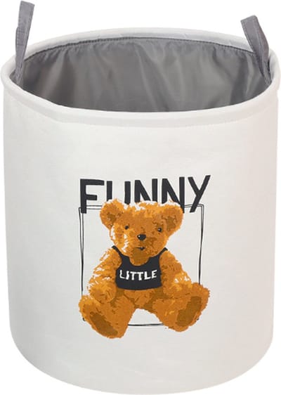 MIRO® Wasmand Babykamer - Kinder Speelgoed Opbergmand - Babykamer & Kinderkamer - Speelgoedmand - Opvouwbaar - Funny