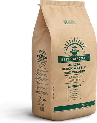 Bestcharcoal - Houtskool Acacia / Eucalyptus - 10 kg