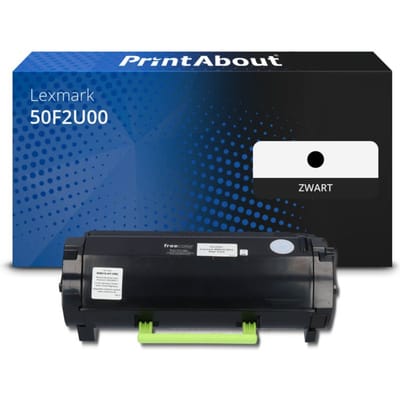 PrintAbout huismerk Toner 50F2U00 (502U) Zwart Extra hoge capaciteit Geschikt voor Lexmark
