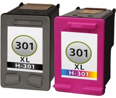 301XL Zwart + Kleur - Huismerk inktcartridge compatible met HP DESKJET 1000 / 1010 / 1050 / 1050 A / 1055 / 1510 / 2050 / 2050 A / 2050 S / 2054 A / 2510 / 2512 / 2514 / 2540 / 2541 / 2542 / 2543 / 2544 / 2549 / 2550 / 3000 / 3050 / 3050 A / 3050 SE