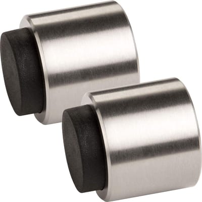 2 x SOTECH Deurstop KYROS Ø 29 x 25 mm Echt roestvrij staal Deurbuffer