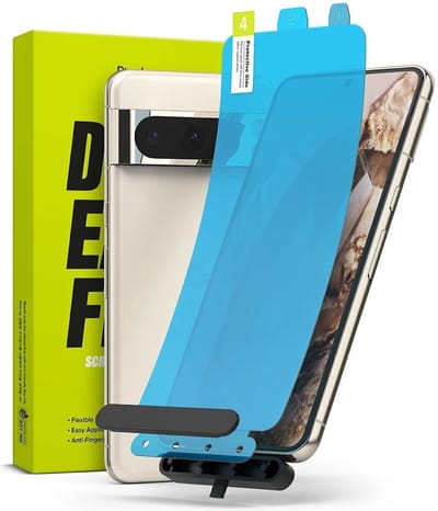 Ringke Dual Easy Film Google Pixel 8 Pro Screen Protector Jig 2-Pack