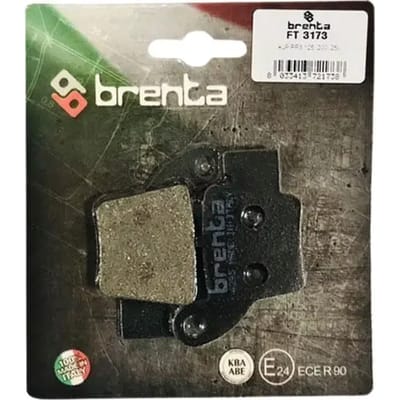 Organische motorfiets remblok Brenta