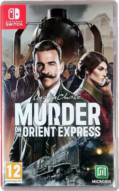 Nintendo Games Switch Agatha Christie-murder On The Orient Express Transparant PAL