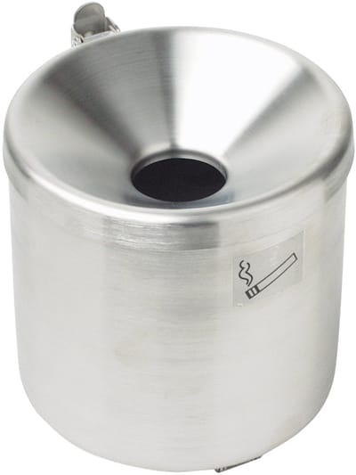 Meva - RVS Wandasbak - Ø15cm - Binnen en Buiten - Decoratief