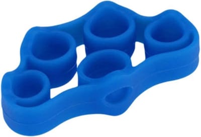 Siliconen vingertrainer 5kg donkerblauw
