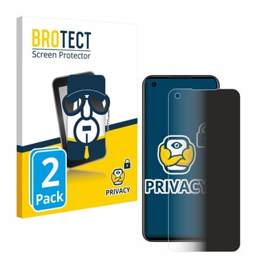 BROTECT - privacy screenprotector voor ASUS ZenFone 10 - Folie Beschermfolie Blauwlichtfilter 2 Stuks