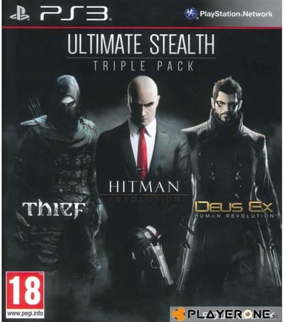 Ultimate Stealth Triple Pack Thief  Hitman Absolution  Deus Ex HR