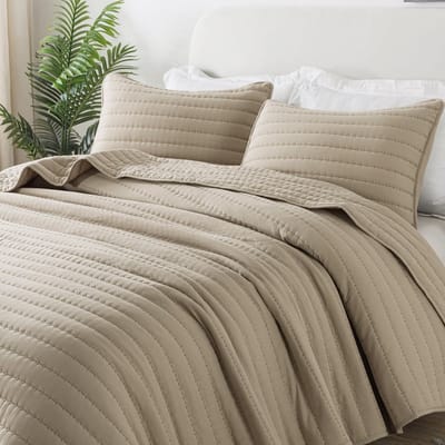 Dailygoods- Zomersprei 260 x 225 cm - 100% microvezel - Gewatteerd - Multifunctioneel Dekbed - Oeko-Tex-gecertificeerd - Ultrap zacht