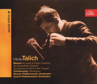Václav Talich - Mozart: Overtures (Le nozze di Figaro, Die Zauberflöte), Symphonies Nos 33 & 38 - Tchaikovsky: Suite No. 4 (CD) (Remastered)