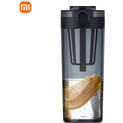 Xiaomi Mijia 600ML draagbare waterbeker theewaterscheiding met filtersport met waterniveauschaal gray