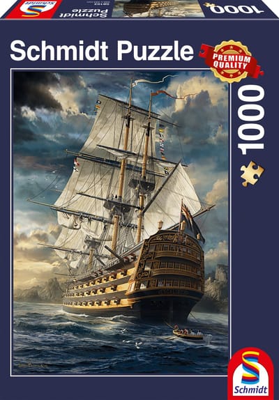 Schmidt - Legpuzzel - Zeilen gehesen!- Zeeslag - 1000 stukjes - Volwassenen - vanaf 12 jaar