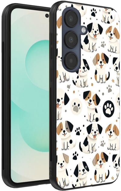 Smartphonica Telefoonhoesje Geschikt voor Samsung Galaxy S25 Plus met honden opdruk - TPU backcover case dog design geschikt voor Samsung Galaxy S25 Plus