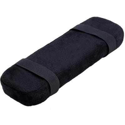 1 stuks kantoor stoel onderdelen arm pad memory foam armleuning hoes kussen pads voor thuis kantoor stoel comfortabel elleboog kussen zwart
