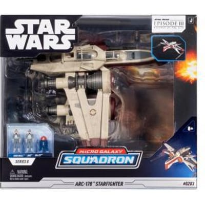 Star Wars Micro Galaxy Squadron - ARC 170 Actiefiguren en superhelden