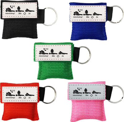 5x Kiss of Life - Beademingsmasker - Assorti - Stappen