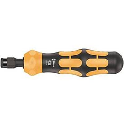 WERA Kraftform Plus 921 handgreep, met slagkap, voor slagschroevendraaierfunctie, L 163,5 mm, buitenzeskant 1/4".