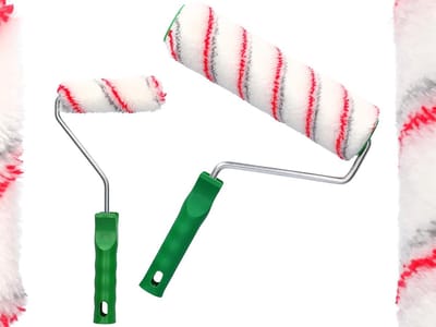 Verfrollers Set - Muurrollers Bakloos - Snel Wanden Schilderen - Twee Maten - 25cm en 11cm - Niet Gespecificeerd