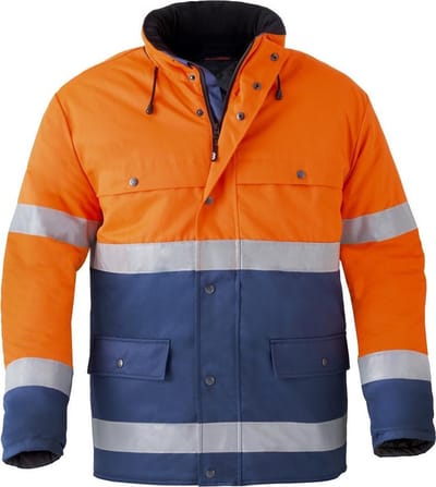 Havep Parka HV ISO20471-2 4133 - Marine/Fluo Oranje - M