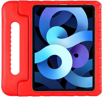 CaseBoutique Kinder Tablet Hoes hoesje geschikt voor iPad Air 11 inch (M2) - Rood - EVA-foam