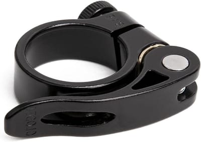Fiets Zadelpenklem - Zadelpenklem Fiets - Fiets Zadel Verstellen - Quick Release - 34.9mm - Zwart