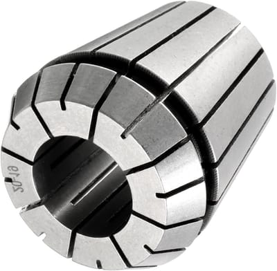 Veerspantangkop 20 mm klemdiameter van 40Cr staal, handige demontageklem voor CNC-graveermachine en precisiebewerking