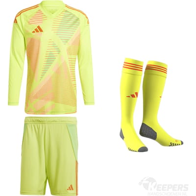 Adidas Keeperstenue Tiro24 Pro Yellow - Keepershandschoenen - Maat XXL