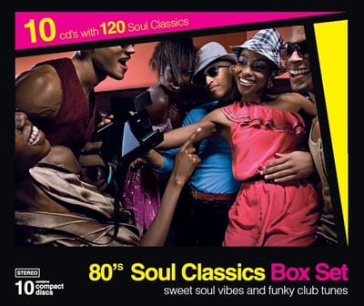 Various Artists - 80's Soul Classics Box Set (10 CD)