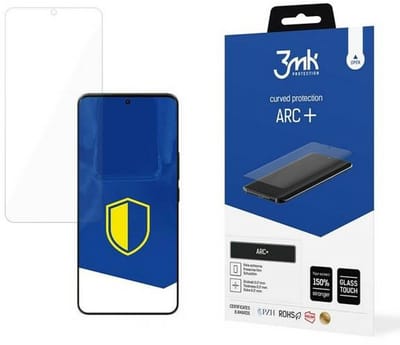 3MK ARC+ Serie - Volledig Scherm Beschermfolie - Xiaomi 13 Ultra - Kristalhelder - Touch Precisie