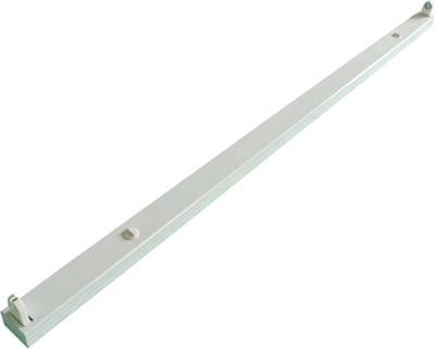 LED TL Armatuur T8 - Aigi Dybolo - 150cm Enkel - IP20 - Mat Wit - Staal