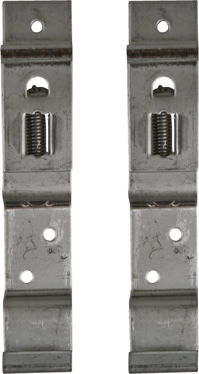 Benson Kentekenplaatklem - Nummerplaatklem - RVS - 2 stuks
