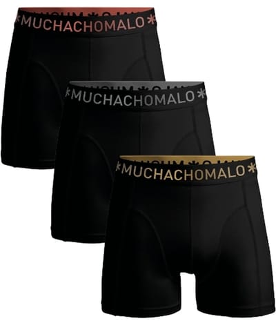 Muchachomalo – Boxershort Heren – Normale Lengte – Maat L – Onderbroeken Heren – Boxershort – Ondergoed – 95% Katoen – 3 Pack – Inclusief Gratis Bordspel