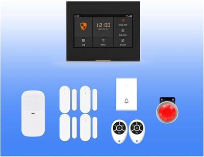 Draadloos Alarmsysteem - Smart Home Beveiliging - Huis Beveiligen - App Controle - 99 Zones - Wit
