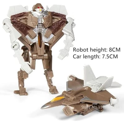 Mini Transformatie Robot Kit Speelgoed Modellen 2 In 1 Vervormde Auto Speelgoed Robots Speelgoed voor Kinderen Cadeau Actiefiguur Kinderspeelgoed