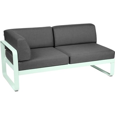 Fermob BELLEVIE hoekmodule links - A7 gletsjermunt - A3 grafietgrijs