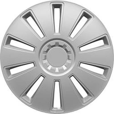 HP Autozubehör GRID Wieldoppen R16 Zilver 1 stuk(s)