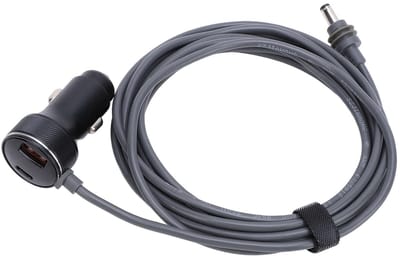 Allecto - Mini DC Autolader - Voedingskabel - Handig voor onderweg - Sigarettenaansteker - Satellietverbinding - Geschikt voor Mini - Compact model