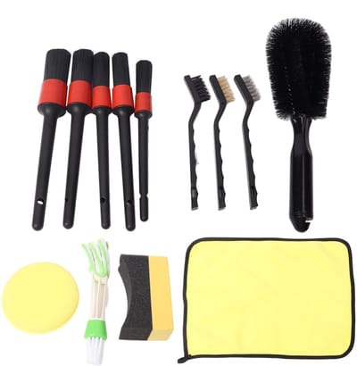Dailygoods- Autopoetsset Hoogwaardige Kwaliteit - Auto Schoonmaak Set