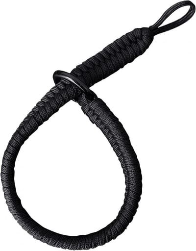 Camera Polsband - Camera Riem - Veilige Fotografie - Sterk Parachutetouw - 38 cm Lengte - Zwart