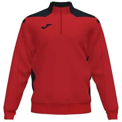 Joma Championship VI Ziptop Kinderen - Rood / Zwart | Maat: 104
