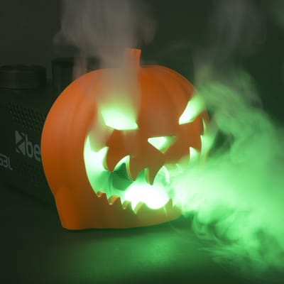 Halloween decoratie - Pompoen rookmachine met LED’s - Halloween versiering voor themafeesten
