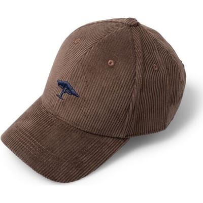 Fynch-Hatton Cap Uni Color Corduroy Tobacco / male