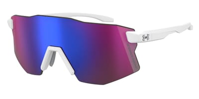 Under Armour UA GRID PRO/G Matte white pink 99/1/140 MAN Zonnebrillen