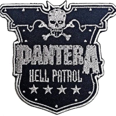 Pantera - Hell Petrol Patch - Zwart