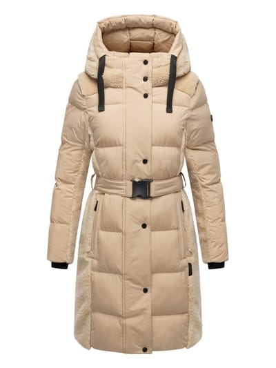 Navahoo dames wintermantel Funkelteddy – stijlvol, warm & modern