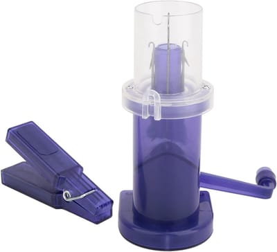 Breimachine Handmatig - Weefgereedschap - Handgemaakte Kleding - Compact Ontwerp - 14 cm - Grijs
