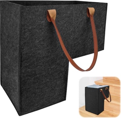 Lexium Trapmand - Trappenmand-organizer - Trap Mand - Opbergmand trap - Multifunctionele trapmand - Opbergcontainer met touwgrepen