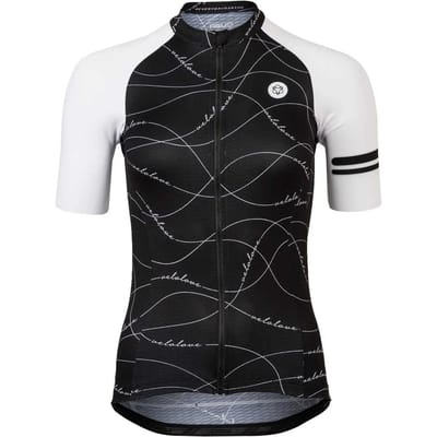 AGU Velo Wave Fietsshirt Essential Dames - Zwart - XS